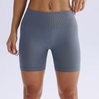 Pantalones cortos sin costuras para mujer, ropa de medio pantalón suave para Fitness, Yoga, gimnasio, correr y bicicleta, novedad - details 28