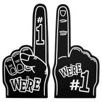 2 guantes gigantes de dedo EVA para porristas, universales, inspiradores, para niños y adultos, recuerdos de fiesta - details 3