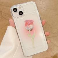 Funda para iPhone 16/15/14/13, Tulipán, Suave, Antirrayas, Antigolpes - details 3