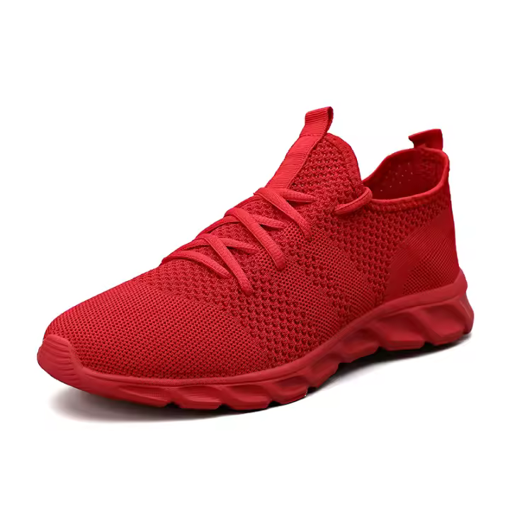 Zapatillas de correr para hombre y mujer, zapatos informales, ligeros, transpirables y a la moda. - 1