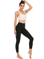 Tops cortos de manga corta para mujer, camisa deportiva de Yoga blanca cruzada - details 0