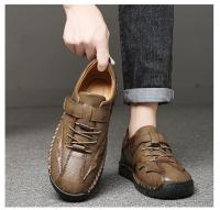 Nuevos zapatos transpirables antideslizantes de lujo a la moda, zapatos versátiles de ocio para hombres, zapatos ligeros y cómodos para caminar - details 33