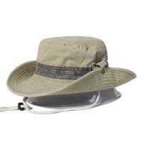 Sombrero de pesca para senderismo, para el sol, hombres y mujeres, sombrero boonie de ala ancha, sombrero de cubo para exteriores, gorra de verano, sombrero de cubo de algodón - details 0