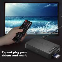 Reproductor Multimedia de vídeo HD 1080P H.264, salida AV/VGA, USB, HDD, para radiodifusión/publicidad, enchufe de la UE - details 3
