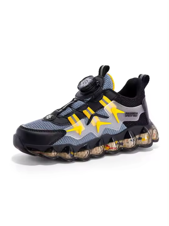 Zapatillas de deporte antideslizantes para niños, zapatos deportivos transpirables para exteriores, tenis de alta calidad, a la moda - 1