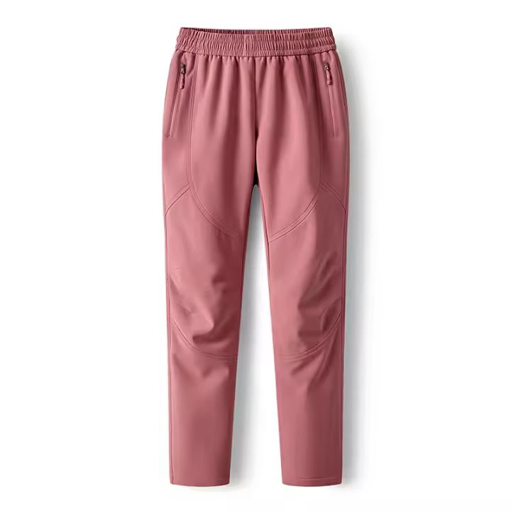 LNGXO Pantalones de Ski de Vellón para Invierno Impermeables Cálidos con Spandex de 10.2% - 1