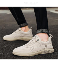 2022 blanco nuevo primavera y otoño Edición coreana versátil tablero de hombres zapatos deportivos casuales de moda - details 14