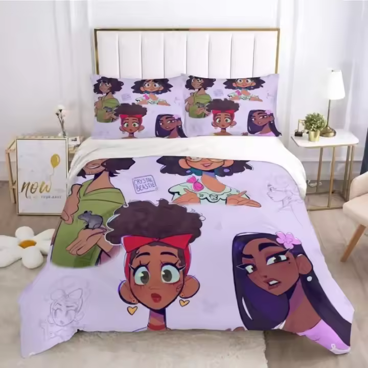 Conjunto de Ropa de Cama de Dibujos Animados Encanto Cubierta de Edredón de Mirabel para Dormitorio de Niñas Regalo de Dormitorio para Niños - 1