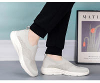Hombres para verano otoño, nuevo estilo para hombres, deportes de un pie y ocio zapatos perezosos transpirables de suela suave, viejos zapatos de malla de Beijing - details 21
