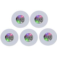 Pegatina de cristal LED brillante para decoración de fiestas, 5 piezas, suministros para el Día de San Valentín y bodas - details 1