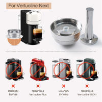 Filtro de Café Reutilizable i Cafilas para Nespresso Vertuo Next Acero Inoxidable Compatible con Original Pod Hecho en China - details 0