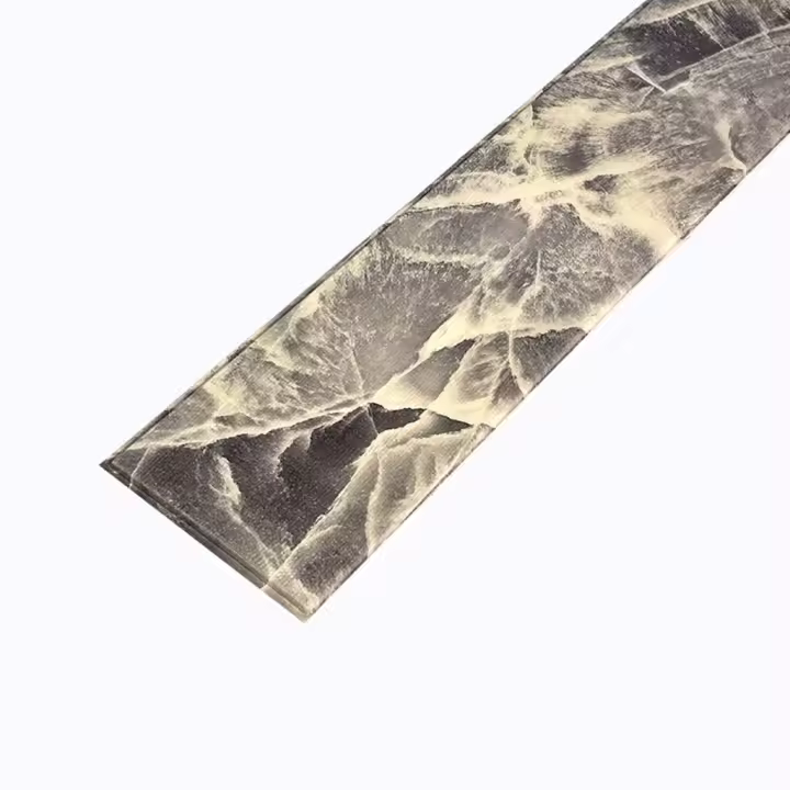 Papel tapiz suave sin olor para decoración del hogar, pegatina impermeable para pared, borde de rodapié, línea de ajuste de pared, línea de cintura de esquina - 1