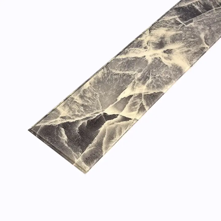 Papel tapiz suave sin olor para decoración del hogar, pegatina impermeable para pared, borde de rodapié, línea de ajuste de pared, línea de cintura de esquina - 1