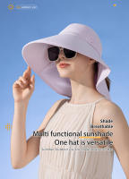 Gorra de Sol con Protección UV 100% para Mujer Sombrero de Verano con Tirantes Grandes - details 0