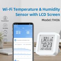 Sensor de Temperatura y Humedad Tuya WIFI Termómetro y Higrómetro para Cocina y Comedor - details 8