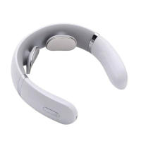 Nuevo masajeador inteligente de músculos de hombros y cuello, relajación eléctrica por calor, cuerpo en cualquier momento, carga USB, blanco - details 0