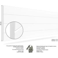 Gabo de Madera Rústico Vintage para Cama (145 x 44 cms.) Estilo Nórdico Crudo sin Pintar - details 13