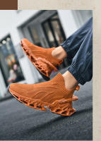 Calcetines de hoja de diseñador de lujo para hombre, zapatillas de deporte con amortiguación cómoda, zapatos deportivos antideslizantes, zapatos informales para caminar - details 10