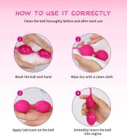 Pesas Kegel para Mujeres Entrenador de Músculos Vaginales Juguete Sexual Adulto Marca Leten - details 5