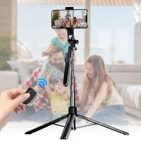 Trípode para Selfies de 1 Pieza con Soporte sin varillas Multifuncional y Control Remoto, Ajustable para Fotografía en Vivo en Casa o al Aire Libre - details 5