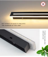 Lámpara LED de pared resistente al agua para exteriores, candelabro moderno de aluminio IP65, para jardín, porche, AC85-265V - details 7