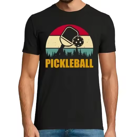 PICKLEBALL,Camiseta de Pádel Divertido, ropa para exteriores - 1