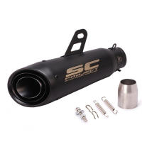Escapamiento de Motocicleta Universal RESPRACE Silenciador Redondo para Honda Longitud de 51mm - details 6