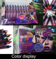 Lápiz de sombra de ojos de 36 colores, 2 en 1 lápiz de labios, no se emborrona fácilmente - details 3