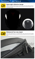 MOTOCENTRIC-mochila para casco de Motocross, impermeable, de alta capacidad, multifunción, reflectante, resistente al desgaste, antideslizante - details 12