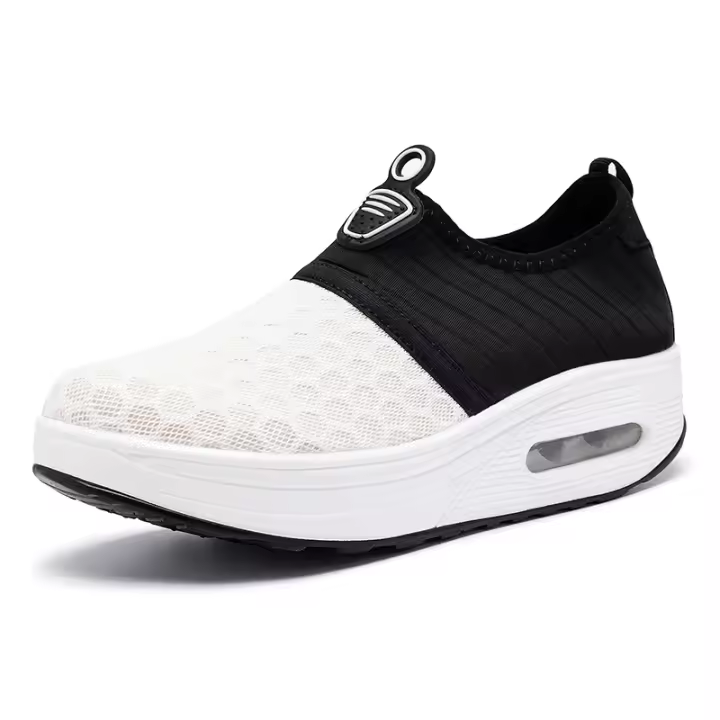 Zapatillas de deporte con cojín de aire para mujer, zapatos de tenis para correr, zapatos ligeros para caminar con soporte para arco - 1