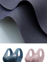 L-6L sujetador grande para mujer, Push Up de seda helada, Bralette superior sin costuras, sujetadores de encaje inalámbricos para verano, Top de talla grande, lencería, ropa interior 15019 - details 17