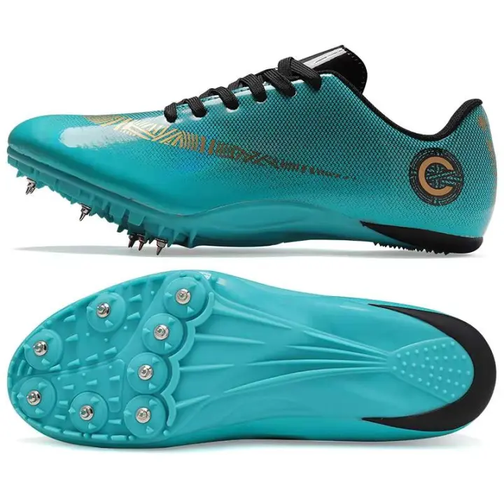 Zapatos Con Clavos Nuevo diseño de llegada Zapatos deportivos dorados para hombre - 1