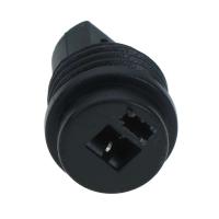 2/10 Uds. Conectores de altavoz Hifi de enchufe hembra Din de 2 pines negros para altavoz - details 7