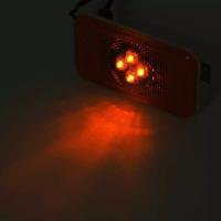 Luz LED de posición lateral para coche y camión, lámpara indicadora ámbar de 24V, 4 LED, FM/FH, Volvo - details 3