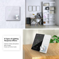 Termostato de aire acondicionado inteligente con WIFI, controlador de temperatura para refrigeración, calefacción, válvula termostática Programable, Google Home, Alex - details 4
