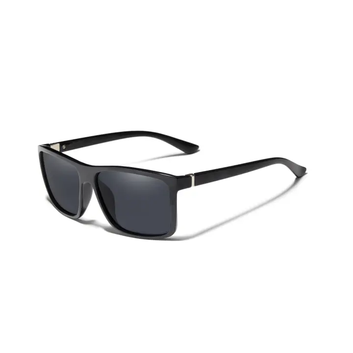 KINGSEVEN-Gafas de sol polarizadas TR90 para hombre y mujer, lentes cuadradas con espejo, accesorios - 1