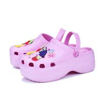 Sandalias clásicas para mujer, zapatillas de jardín rosas, zapatos de playa informales, hogar - details 12