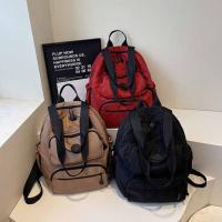 Mochila deportiva de nailon de estilo coreano, bolso de hombro de viaje de nailon de gran capacidad, bolso de mano de Color sólido, bolso de Fitness para ordenador - details 0