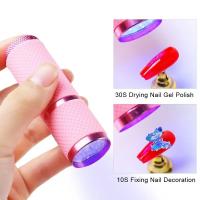 Mini lámpara UV portátil para esmalte de Gel, 9 luces LED, herramientas de manicura, secado rápido - details 1