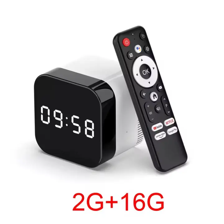 H96 max ATV Android 14 8K HDR Smart TV Box All Winner H728 Octa Core 4GB 128GB Dual Wifi BT5.0 Set Top Box Asistente de voz de Google Reproductor multimedia - 1