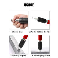 Clavadora de placa de Metal portátil para el hogar, herramienta de fijación multifunción, ahorro de trabajo, clavos de pared, hine - details 14