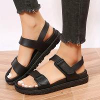 Comfy Stylist Summer Platform Sandals Hook And Loop Fastener Adjustable Sports Sandals Women Footwear - details 8