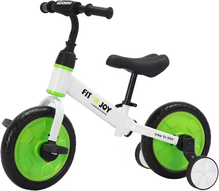 Entrenamiento de Equilibrio de Bicicleta para Niños Pequeños 4 en 1 con Pedales y Ruedas - 1