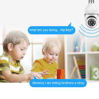 Cámara de vigilancia con bombilla Wifi, visión nocturna a todo Color, seguimiento humano automático, Zoom, Monitor de seguridad interior - details 9