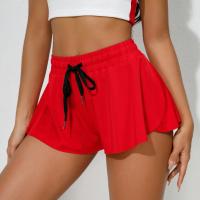 Shorts de yoga cruzados de secado rápido para mujer, pantalones de fitness, baloncesto, maratón, pantalones deportivos para correr - details 9