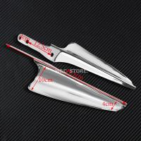 Deflector de viento delantero para motocicleta, horquilla cromada, Deflector de parabrisas embellecedor para Harley Touring Road King Street Glide CVO 1995-2021 2022 - details 7