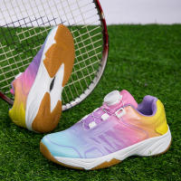 Zapatos de bádminton profesionales ligeros, transpirables, antideslizantes, amortiguadores, rojos, profesionales, zapatos de tenis. - details 16