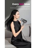 Secador de Pelo Profesional Ionico 1400W de Marca Blanca, Secador De Pelo Supersonic, Color Metal Y Fucsia,