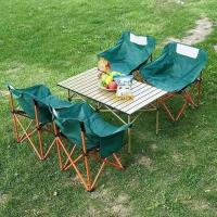 Silla de camping ligera plegable en forma de media luna para acampar, picnic, pesca, taburete pequeño, bocetos para estudiantes al aire libre - details 1
