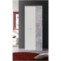 2 puertas, estantes, blanco / roble arena, 69x179x35 cm - details 8
